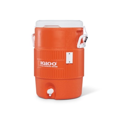 5 Gallon (19 liter) Seat Top Oranje Drankdispenser