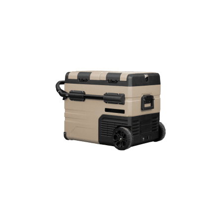 Steamy-E Dual Zone Roller Elektrische Compressor Koelbox Op Wielen (45 liter)