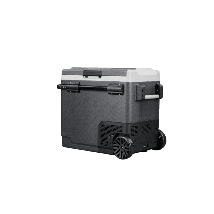 Steamy-E Dual Zone Roller Elektrische Compressor Koelbox Op Wielen (60 liter)